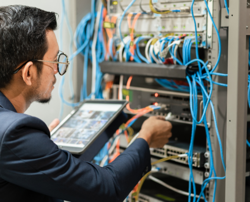 Image illustrant un technicien