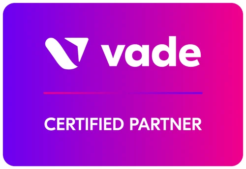 Photo de la certification Vade