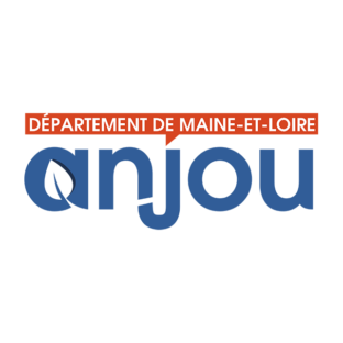 Logo de l'anjou dans le département du maine et loire